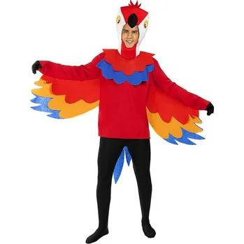 Karnevalový kostým Funiglobal - Kostým papoušek pro dospělé - M-L