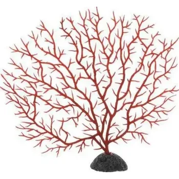 Dekorace do akvária Dekorace akvária | umělý akvarijní strom - červená-S