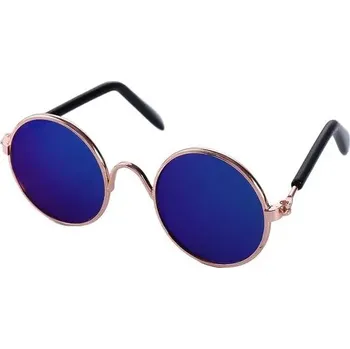 Stylové retro brýle pro focení mazlíčků | designový doplněk pro psy a kočky - F