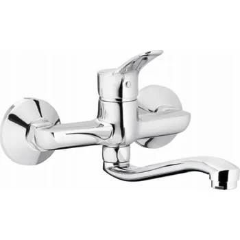 Vodovodní baterie KFA kuchyňská baterie MORRIS KUCHYŇSKÁ BATERIE, NÁSTĚNNÁ S VÝVODEM 200 MM, CHROM.