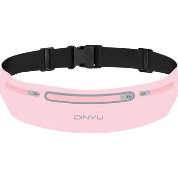 Ledvinka Běžecká ledvinka s pouzdrem na telefon | sportovní pásek, skrytá kapsa - růžový