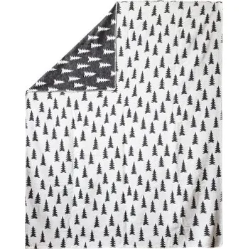 deka Deka z česané bavlny Gran Black 140x180 cm