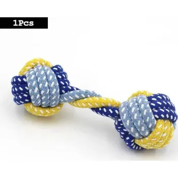 Hračka pro psa Hračka pro psy s bavlněným lanem | bavlněná psí hračka - C4 19 x 8 cm