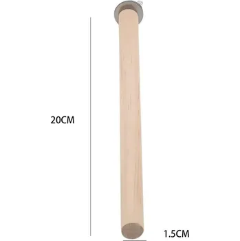 Hračka pro ptáka Bidýlko a hračka pro papoušky do klece | vybavení do ptačí klece - 1,5 x 20 cm