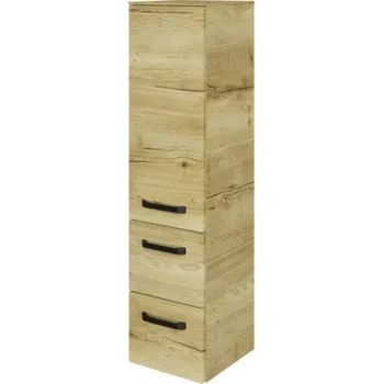 Koupelnový nábytek Koupelnová midi skříňka Jungborn VENTITRE dub halifax přírodní 30 x 121 x 33 cm