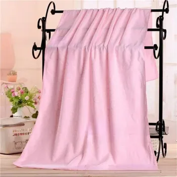 Velká osuška z mikrovlákna pro psy | ručník pro mytí domácích mazlíčků - růžový