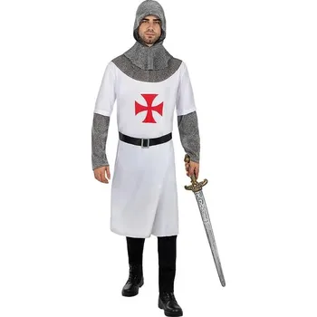 Karnevalový kostým Funiglobal - Kostým templářský rytíř pro muže - XXXL