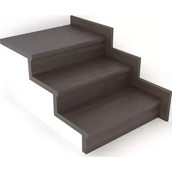 Schodiště TOPSTEP FLEX Schodový nášlap 340 Ořech tmavý