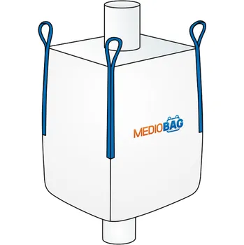 Pytle na odpadky Big bag nový: 155x100x90cm N/V - antistatický (800 kg)