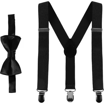 Motýlek Dětský motýlek a šle | dětské doplňky, móda pro děti - Černá