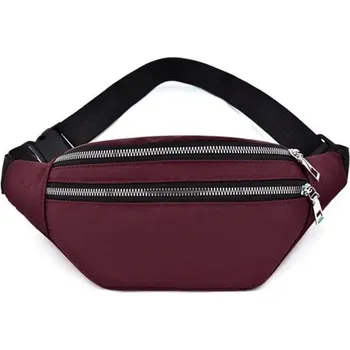 Ledvinka dámská a pánská vodotěsná ledvinka na cesty | módní ledvinka, příruční taška - Červené