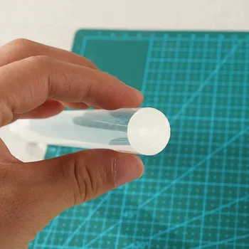 Váleček na těsto Akrylový váleček na modelování | modelovací nástroje, keramický váleček - Pevná tyč