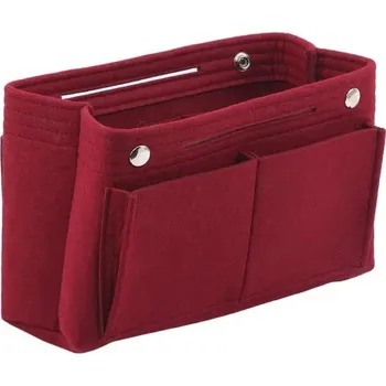 Kosmetická taška Organizér do kabelky se zipem | kosmetická taštička - Červené