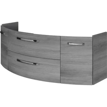 Koupelnový nábytek Koupelnová skříňka pod umyvadlo Jungborn VENTITRE grafit 140 x 49,2 x 48 cm