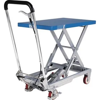 zvedací stůl Pfaff-Silberblau Pojízdný nůžkový zdvihací stůl HX Model: HX 150