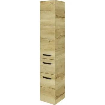 Koupelnový nábytek Koupelnová skříňka vysoká Jungborn VENTITRE dub halifax přírodní 30 x 168 x 33 cm