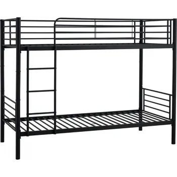 Postel Halmar Bunky 90 x 200 cm černá