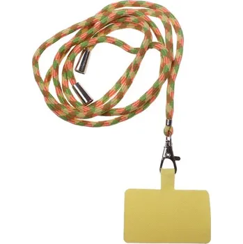 Řetízek Nastavitelný řetízek na telefon proti ztrátě | Klíčenka, Řetízek na krk - Žlutá