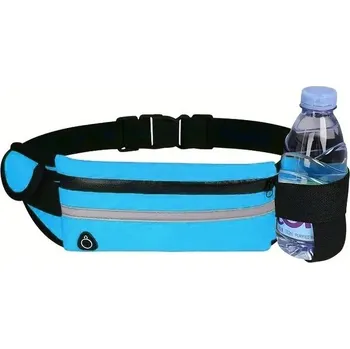 Ledvinka Běžecká sportovní ledvinka vodotěsná na mobil | pouzdro s páskem - modrý