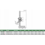 Velikost DIGITÁLNÍ VÝŠKOMĚR. KLIKA 0-300MM