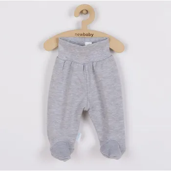 Kojenecké polodupačky New Baby Classic II šedé Šedá 74 (6-9m)
