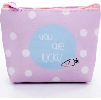 Peněženka Dámská malá plátěná peněženka na zip | Mini peněženka, Dětská taštička - 4