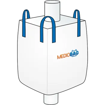 Pytle na odpadky Big bag nový: 200x90x90cm N/V C. 1500 kg