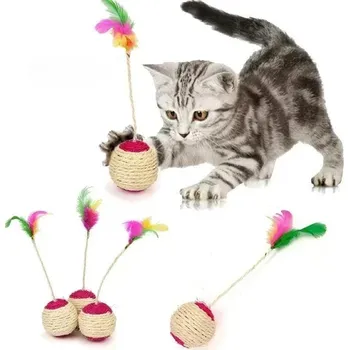 Hračka pro kočku Hračka pro kočky | sisalová koule