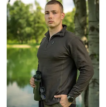 Pánský svetr Khaki pánský rolák Velikost: L