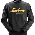 Mikina Snickers Workwear Classic s dlouhými rukávy černá vel. M