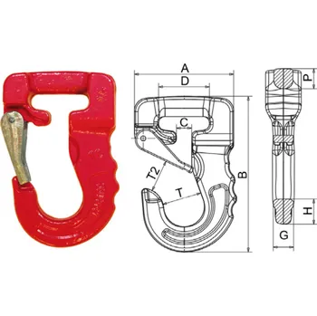 Stavební technika Cartec Joker hák pro textilní úvazky Typ:: CJ02 - 2000 kg