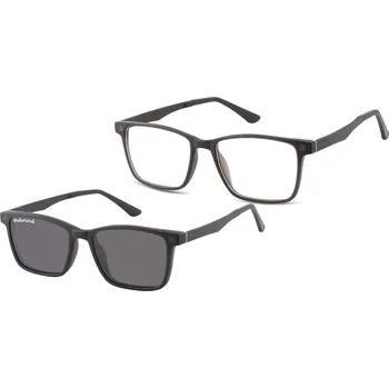 Brýlová obroučka SUNOPTIC Obroučky TRC-188C-1 včetně polarizačního klipu na magnet