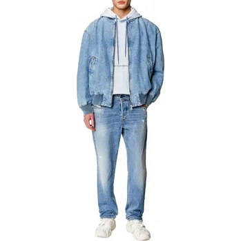 Pánské džíny DŽÍNY DIESEL 2023 D-FINITIVE TROUSERS BLUE DENIM