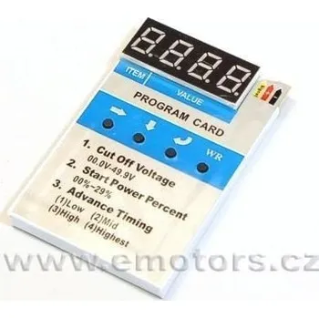 RC náhradní díl HK Programovací karta pro CAR ESC