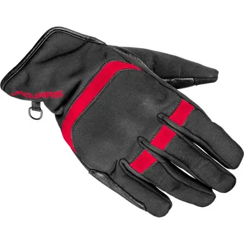 Moto rukavice Rukavice PULSAR, 4SQUARE - pánské (černé,červené) 2025 L