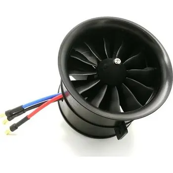 RC model letadla POWERFUN 70mm 12-listé EDF s motorem 3400KV 4S