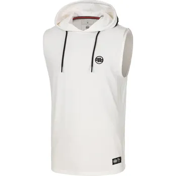 Pánské tílko Pitbull West coast Pánské tílko s kapucí Mercado Hilltop - bílé M