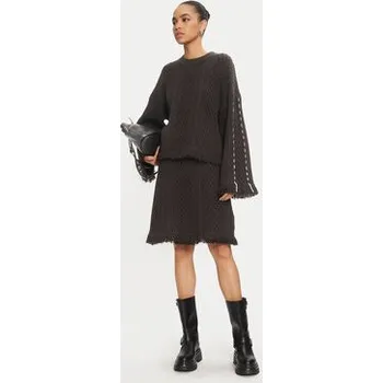 Dámský svetr Karen by Simonsen Svetr Rollana 10105196 Černá Loose Fit XS