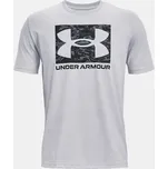 Pánské triko Under Armour UA ABC CAMO BOXED LOGO SS - šedé S