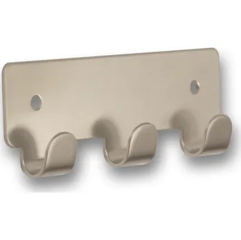 Věšák Siro Set nástěnných věšáků SICILIA 3 / Nikl matný