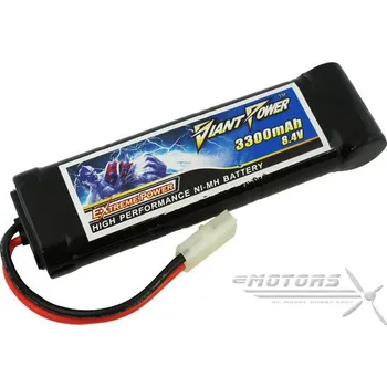 Článková baterie Giant Power NiMH 3300mAh 8.4V 10-20C