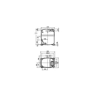 Kompresor Tecumseh Kompresor CAJ9480Z