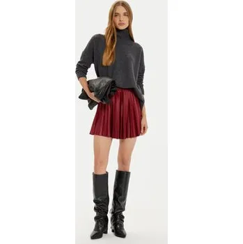 Dámská sukně Vila Plisovaná sukně Nitban 14106310 Červená Regular Fit L