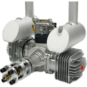 RC model letadla DLE60 benzínový dvouválcový modelářský motor