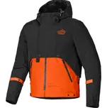 Bunda MOOTANT WATERPROOF PARKA, ALPINESTARS (černá/oranžová fluo) 2026 4XL
