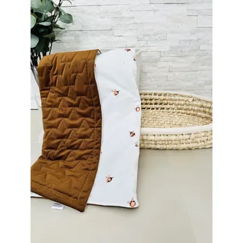 Dětská deka MIMOUŠEK Deka prošev velvet Včeličky