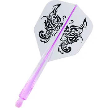 Příslušenství pro šipky Condor Axe Small No6 Tribal Butterfly Pink Clear Velikost: Small, Délka: L