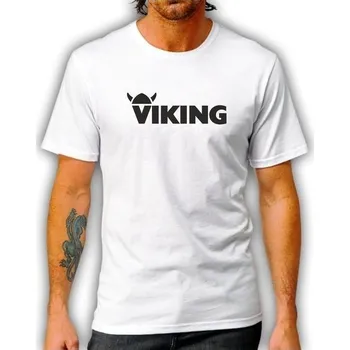 Pánské tričko VÝPRODEJ / pánské tričko VIKING L Bílá