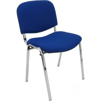 Mazur Konferenční židle ISO CHROM Modrá I