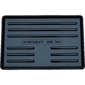 Botník DuraHome Odkapávač na obuv 30 × 45 cm, černý